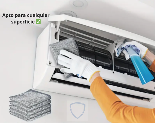 Paños Metálicos de Limpieza Pack de 5 unidades